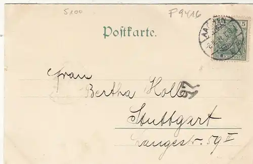 Aachen, Friedrich Wilhelm-Platz gl1901 F9416