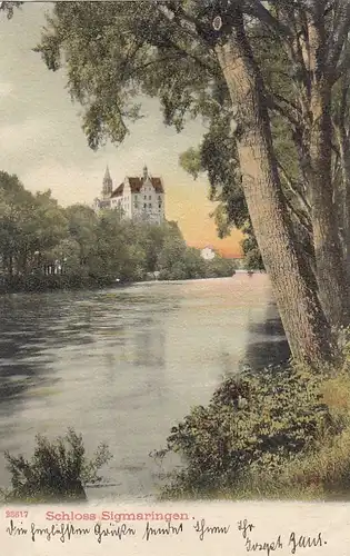 Sigmaringen, Schloss gl1905 F3349