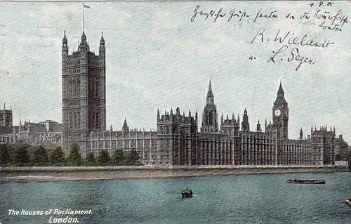 London, The Houses o fParliaments gl1905 F3973