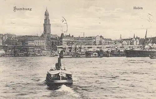 Hamburg, Hafen gl1912 F5165