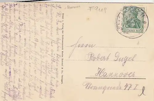 Humor: Was ist anzufanga? glum 1910? F9119