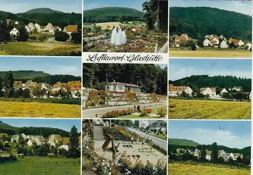 Luftkurort Glashütte bei Schieder in Lippe, Mehrbildkarte gl1983 F6654