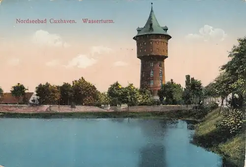 Nordseebad Cuxhaven, Wasserturm ngl F5918
