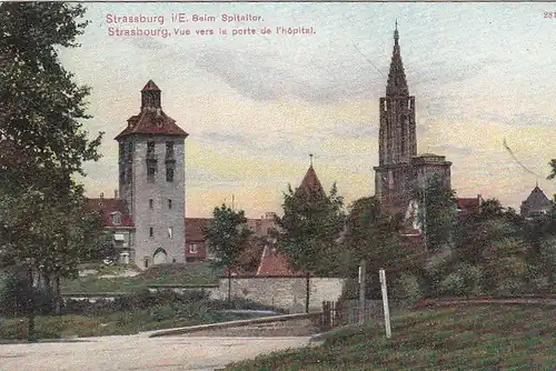 Strassburg i.E., beim Spieltor ngl F3075