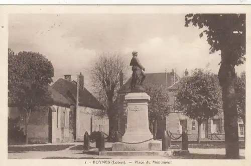 Boynes (Loiret) Place du Monument feldpgl1940 F9203