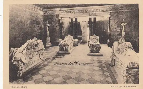 Charlottenburg (Berlin), Mausoleum im Schloßpark, Inneres ngl F7087