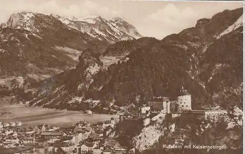 Kufstein mit Kaisergebirge gl1927 F4077