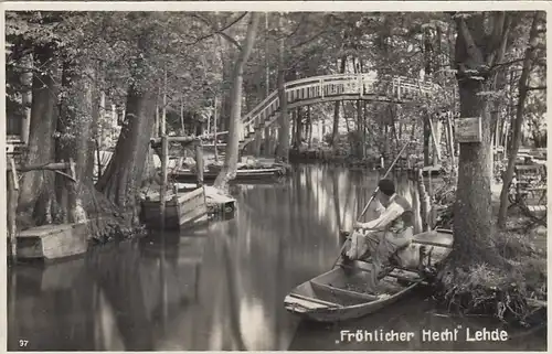 Spreewald, "Fröhlicher Hecht" in Lehde gl1933 F3527