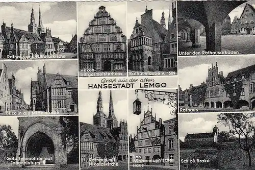 Hansestadt Lemgo, Mehrbildkarte ngl F6774