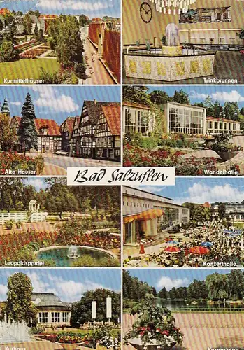 Bad Salzuflen, Mehrbildkarte gl1974 F6784