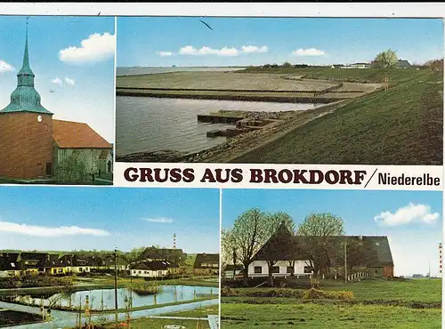 Brokdorf, Niederelbe, Mehrbildkarte ngl F6103