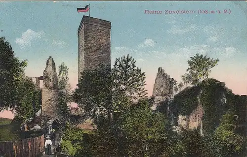 Burgruine Zavelstein Schwarzwald ngl F9668