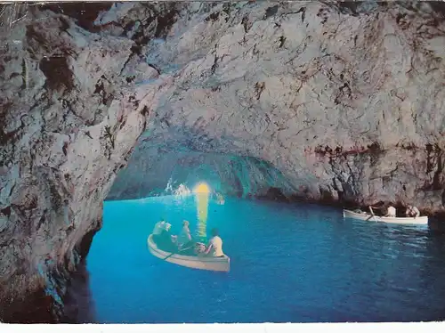 Capri (NA), Grotta Azzurra glum 1960? F3626