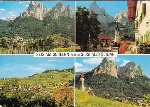 Dolomiti, Seis am Schlern - Siusi allo Sciliar gl1980 F4187