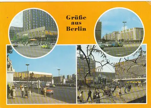 Berlin, Mehrbildkarte gl1989 F7245