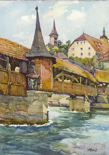 Luzern, Spreuerbrücke ngl F4214