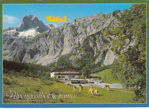 Pertisau, Alpengasthof Gramai im Karwendelgebirge ngl F3298