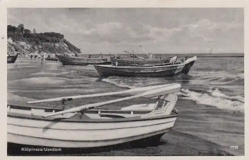 Insel Usedom, Ostseebad, Kölpinsee gl1964 F9776