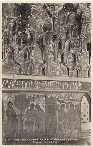 Palermo, Cappella Palatina, Dettaglio ngl F9382