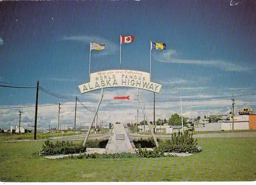 Dawson Creek, B.C., Alaska Highway glum 1960? F9396