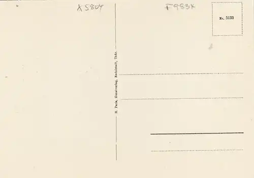 Friedrichroda, Thür.Wald, mit Gottlob ngl F9834