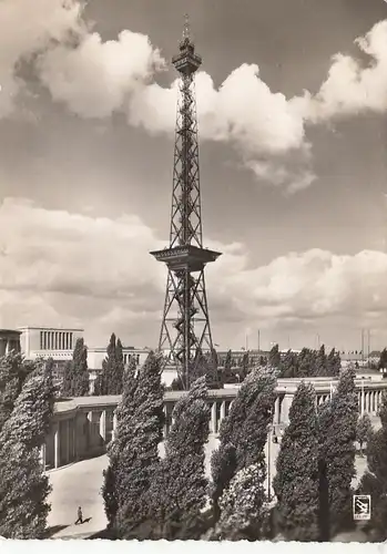 Berlin, Funkturm gl1960 F6971