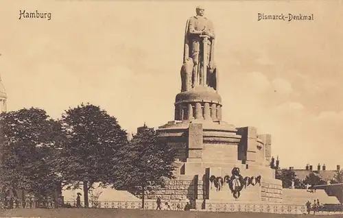 Hamburg, Bismarck-Denkmal ngl F5421