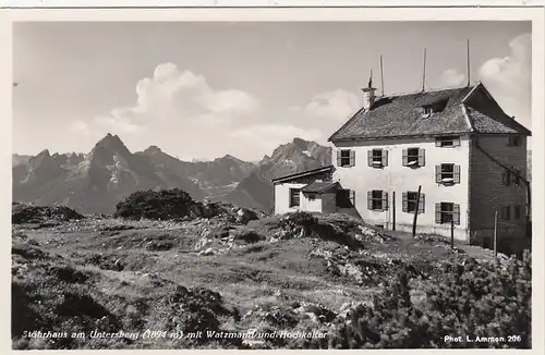 Stöhrhaus am Untersberg mit Watzmann ud Hochkalter ngl F9843