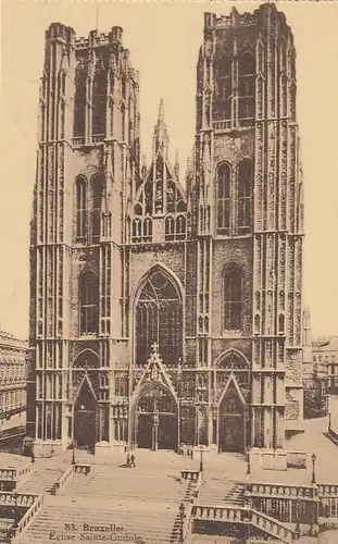 Bruxelles, Eglise Sainte-Gudule ngl F9492