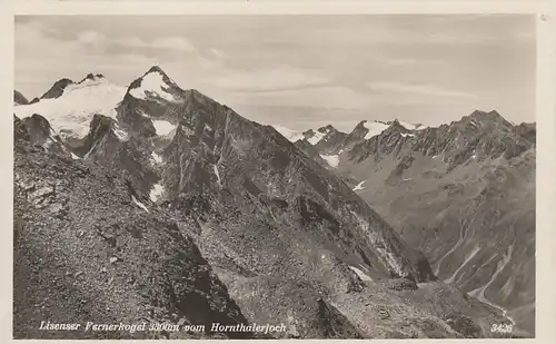 Lisenzer Fernerkogel, Tirol, vom Hornthalerjoch gl1941 F3812