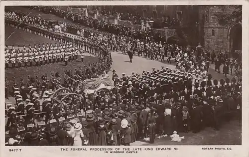 London, Funeral Procession of King Edward VII., Windsor Castle gl1910 F3436