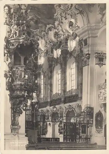 Die Wies, Wallfahrtskirche, Prämonstratenser, Inneres, Steingaden gl1938 F3828