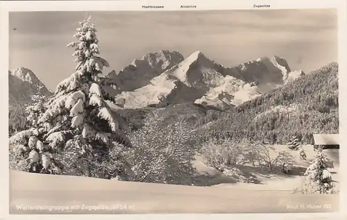 Wettersteingruppe mit Zugspitze gl1935? F9920