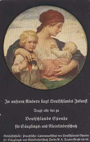 Berlin, In unseren Kindern lirgt Deutschlands Zukunft ngl F7186