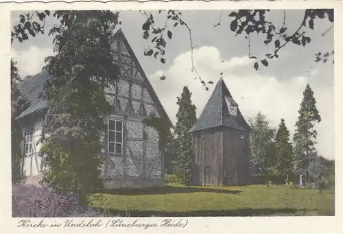 Undeloh, Lüneburger Heide, Kirche ngl F5797