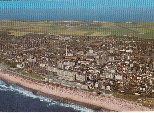 Nordseeheilbad Westerland auf Sylt, Teilansicht gl1975 F6515