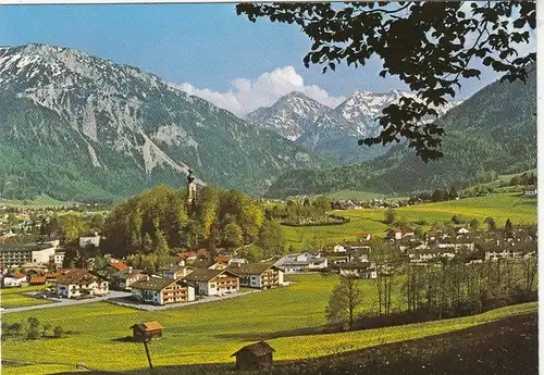 Ruhpolding, Obb., mit Rauschberg und Sonntagshorn gl1984 F3914