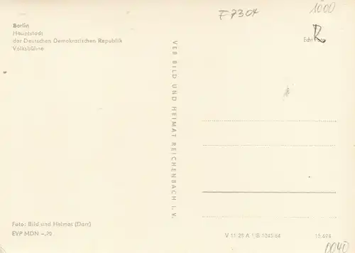 Berlin, Volksbühne ngl F7304