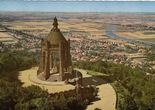 Porta Westfalica,Panorama gl1963 F6631