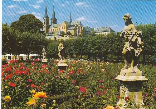 Bamberg, Blick von der Residenz zum Michelsberg ngl F4019