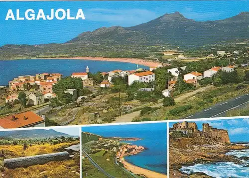 Corse, Algajola, Mehrbildkarte ngl F4584