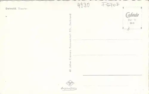 Detmold, Theater ngl F6707