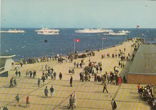 Helgoland, Landungsbrücke und Reede ngl F6053