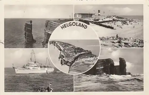 Helgoland, Mehrbildkarte ngl F6079