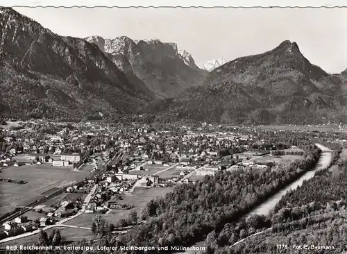 Bad Reichenhall mit Reiteralpe, Loferer Steinbergen und Müllnerhorn ngl G0126