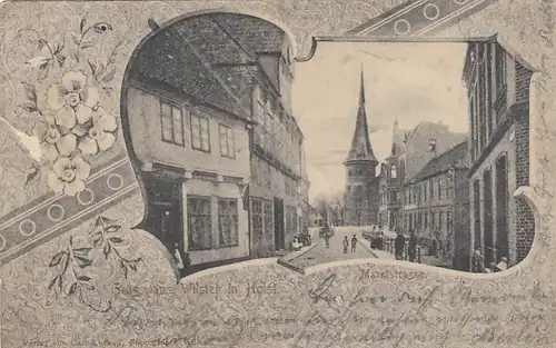 Wilster, Holstein, Gruß-Litho gl1902 F6104