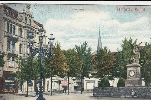 Herford, Westf., Alter Markt gl1919 F6820