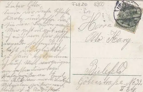 Herford, Westf., Alter Markt gl1919 F6820