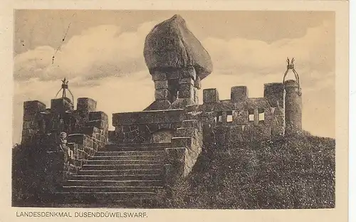 Landesdenkmal Dusenddüwelswarf gl1926 F6138