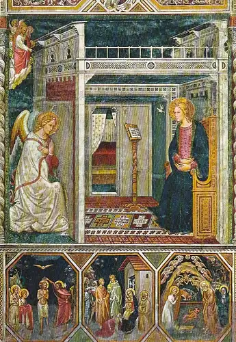 Firenze, Basilica S.Maria Novella Ignoto, Annunciazione glum 1970? F4178